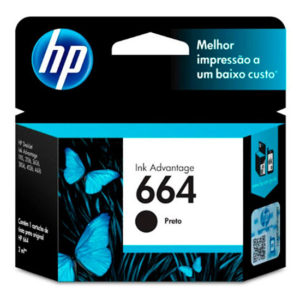 Tinta Negra HP 664