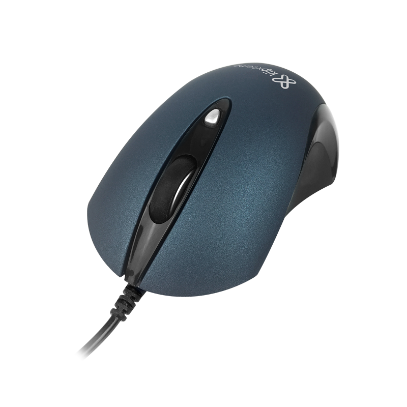 Klip ClickQuiet KMO-250BL - Ratón - ergonómico