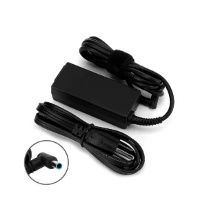 Adaptador de corriente original HP de 45 W 741727-001 con conector azul