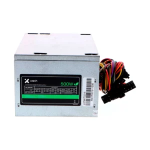 Fuente de poder Xtech PSU-230W de 500 W ATX12V con cables de conexión