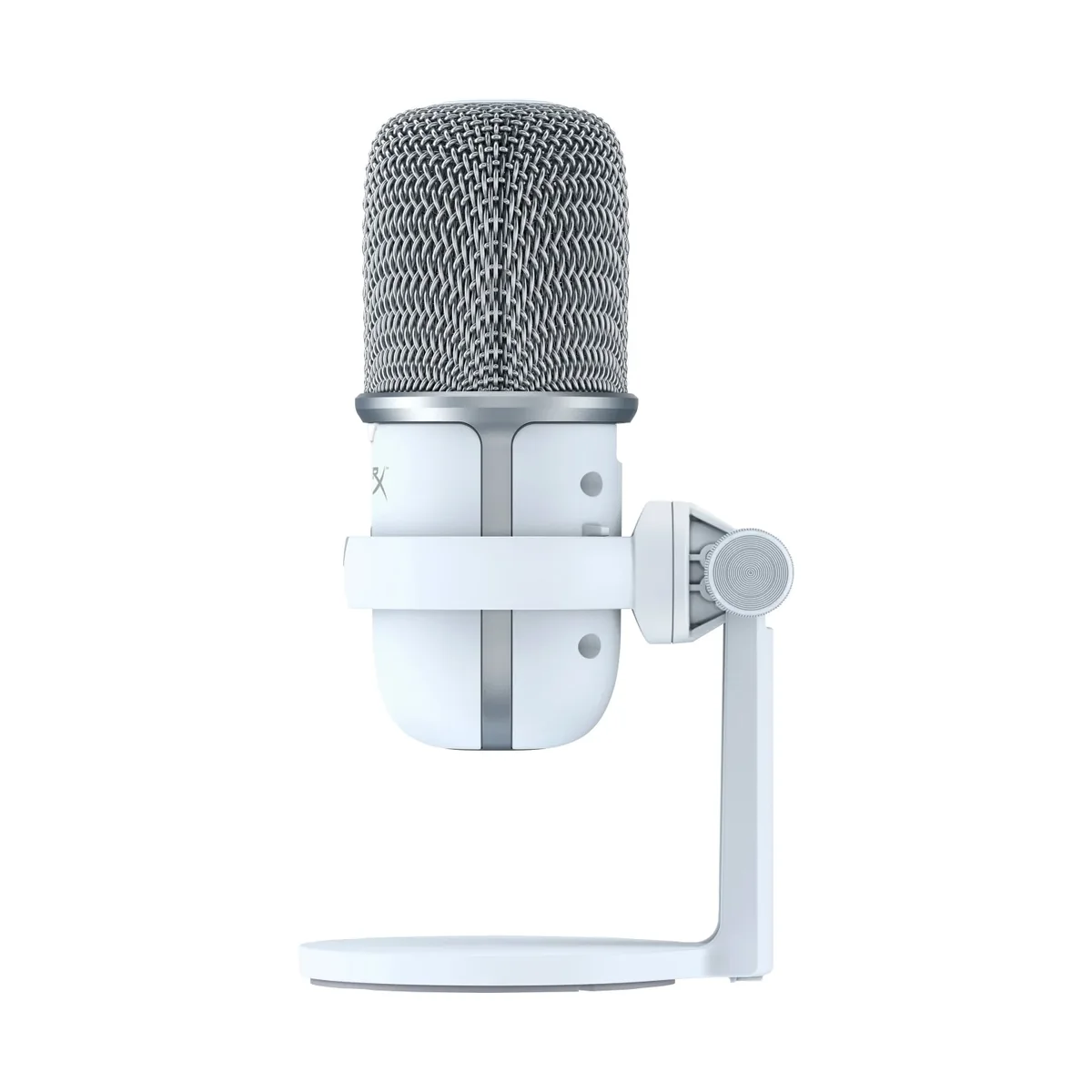 Micrófono USB HyperX SoloCast cardioide blanco 519T2AA - Imagen 3