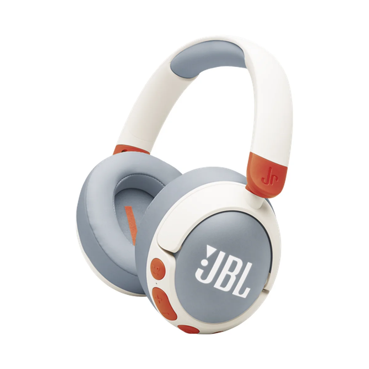 Audífonos JBL Junior 470NC blancos para niños con cancelación activa de ruido