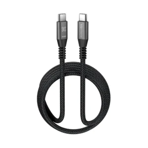 Cable USB-C Klip Xtreme PowerGo 750 KAC-750-6FT de 1.8 m y 240 W negro