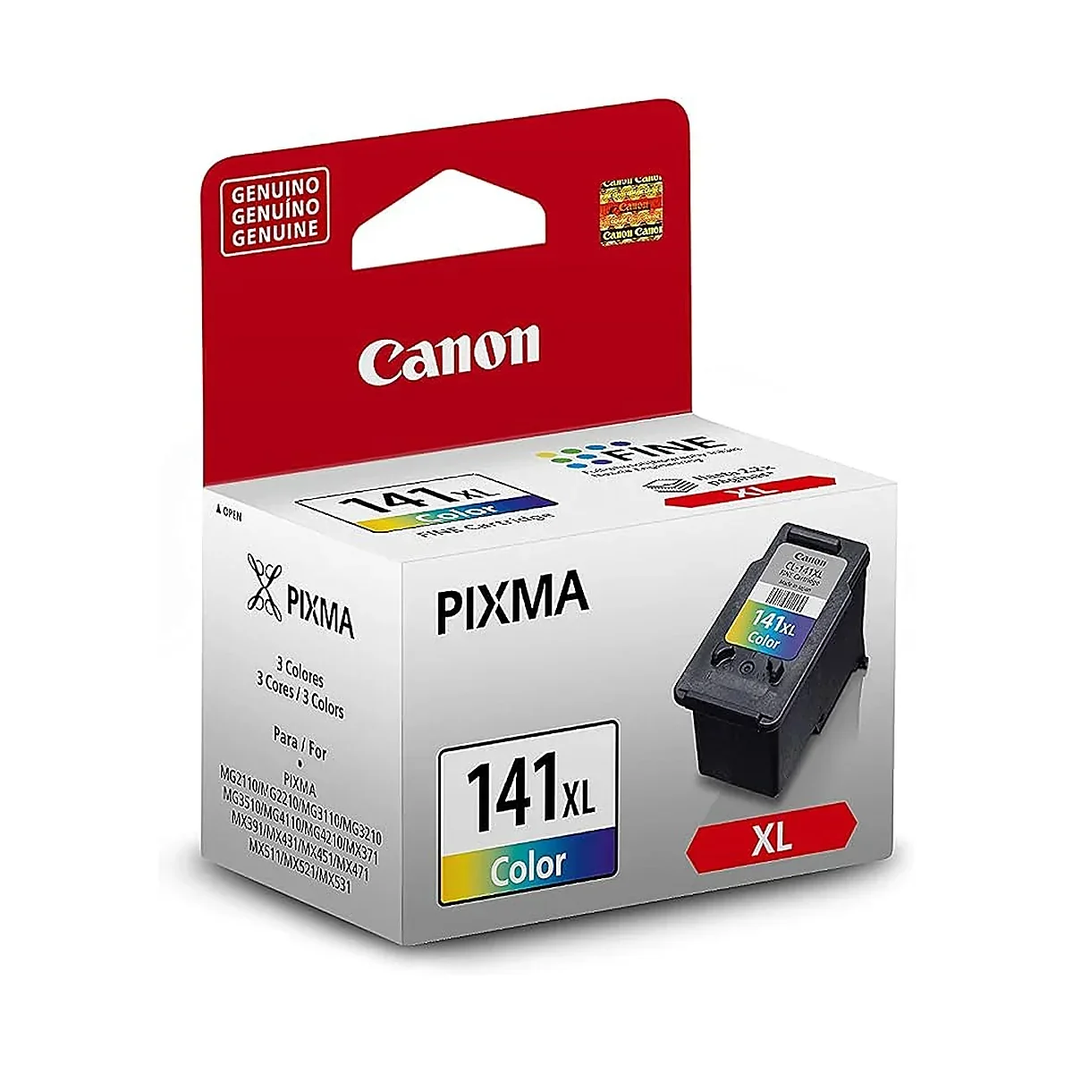 Cartucho Canon CL-141XL tricolor original de 15 ml 5202B001AA